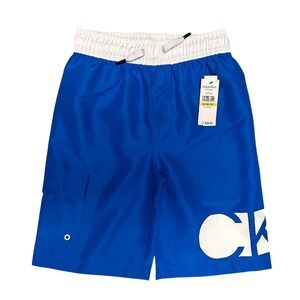 Calvin Klein Blue Swim Trunks - Boys‎ Medium - New with tags